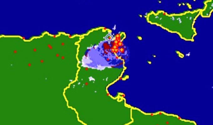 Alerte M T O Tunisie Vigilance Jaune Pour Orages Et Pluies Au Nord