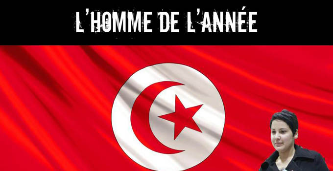 tunisie-homme-de-annee-drapeau