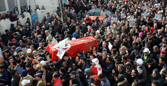 obseques-enterrement-chokri-belaid-tunisie