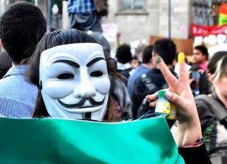 Anonymous in Brazil