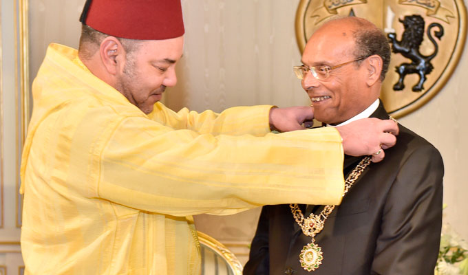Le roi du maroc Mohamed VI en Tunisie: Diner et décorations | Directinfo
