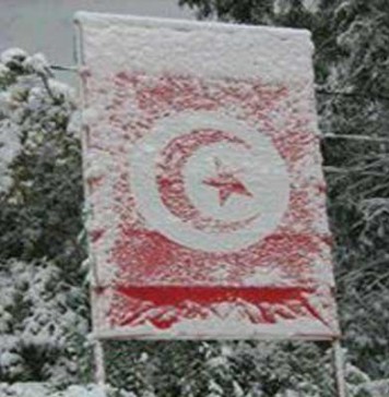 Kasserine : d’importantes chutes de neige à Aïn Jnane perturbent la scolarité et les déplacements