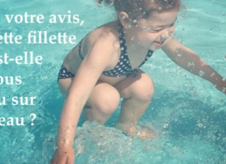 Après la robe bleue ou dorée, la fillette sur ou sous l’eau ?!