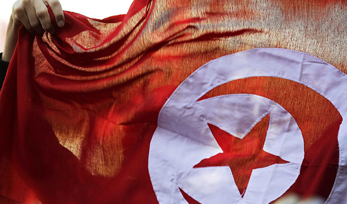 Le drapeau Tunisien flotte au plus haut 