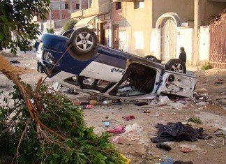 Kairouan: Des photos de la ville après une nuit d’émeutes !