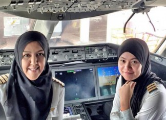 Un équipage 100 % féminin de la Royal Brunei atterrit en Arabie saoudite