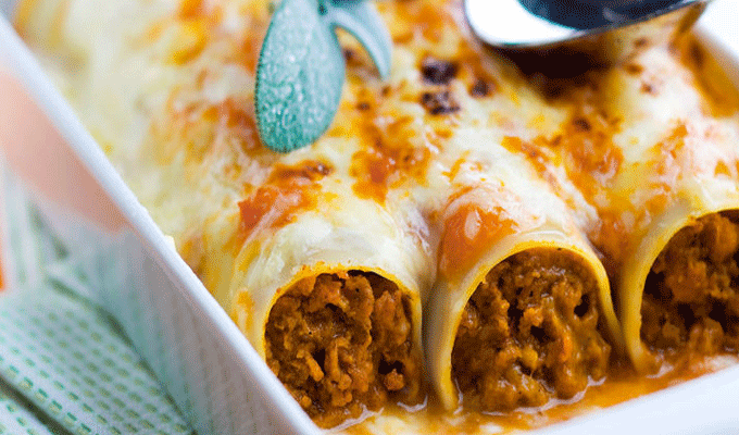 Cannelloni-gratinés-farcis-a-la-bolognaise-la-recette-tunisie-directinfo-