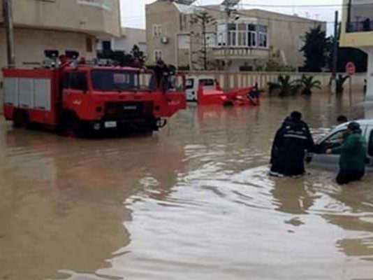Intempéries: Bilan des interventions de la protection civile du 19 au 25 janvier