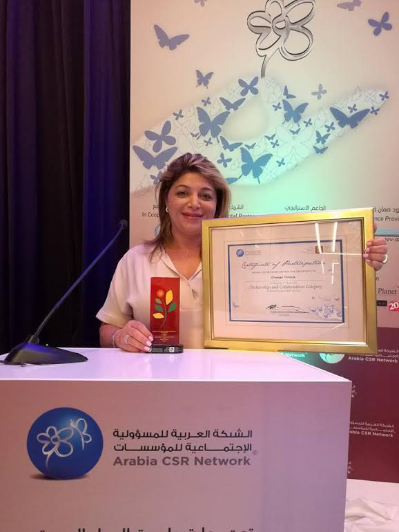 orange-tunisie-arabia-csr-awards-2016-asma-ennaiefer