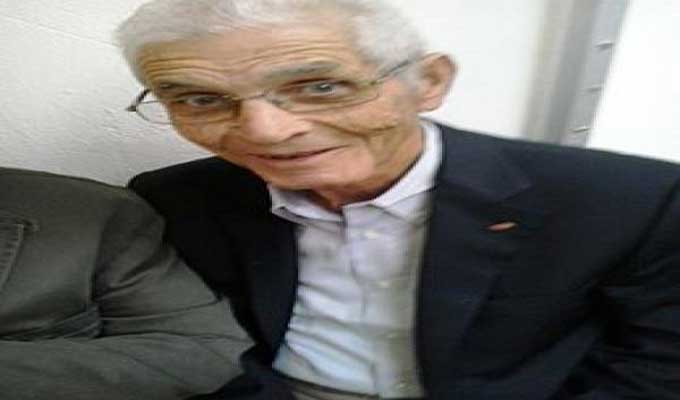 Tunisie Décès de Mohamed Belhaj Amor, ancien secrétaire général du PUP