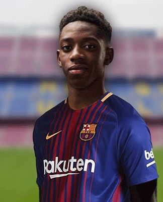 FC Barcelone: Dembélé, blessé à la cuisse gauche et indisponible 5 semaines
