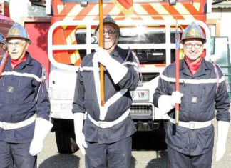 Christophe forme les pompiers tunisiens