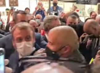 Macron à nouveau la cible d’un agresseur