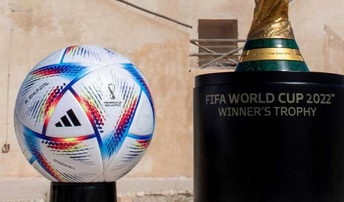 Ballon De Football Coupe Du Monde 2022 Qatar Al Rihla Trn (Via retrait dans  une sélection de magasins) –