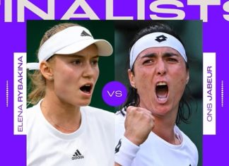 Finale Wimbledon 2022 Ons Jabeur vs Elena Rybakina
