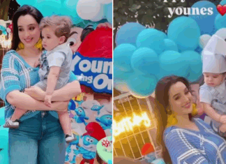 Sanfara et Ahlem Fekih fêtent le premier anniversaire de leur fils Younes