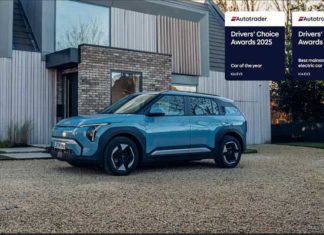 Le Kia EV3 remporte le titre de « Voiture de l’Année » aux Autotrader Awards 2025