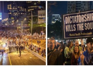 Tel-Aviv en ébullition : affrontements, incendies et prise d’assaut d’une chaîne de télévision