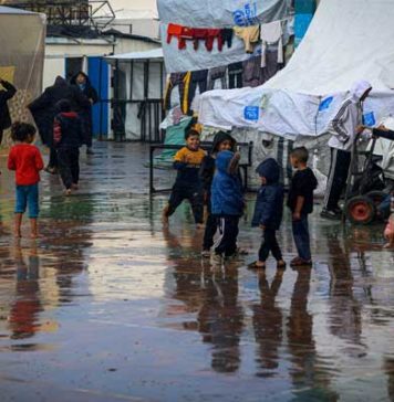 Gaza : l’UNRWA alerte sur une crise humanitaire aggravée par les pluies