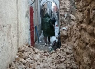 Intempéries à Tunis : cinq immeubles effondrés à Bab Souika sans victimes