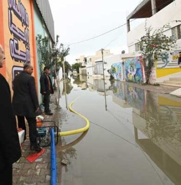 Kaïs Saïed inspecte les dégâts des récentes inondations à La Marsa et Sidi Bou Saïd