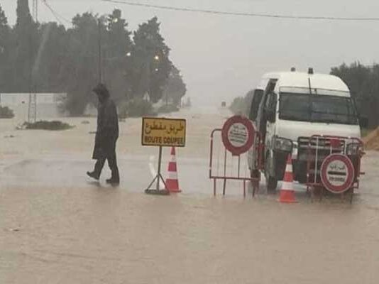 Intempéries : Nabeul, région la plus touchée par les dégâts sur le réseau routier