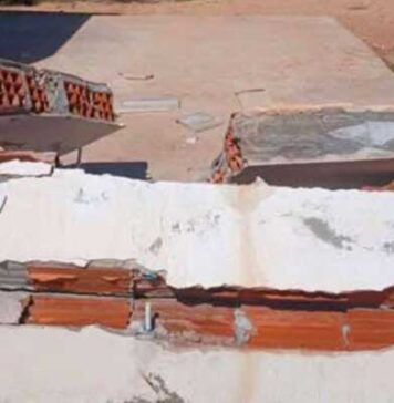 Tunisie: effondrement partiel du mur de l’école primaire de Zaafrana