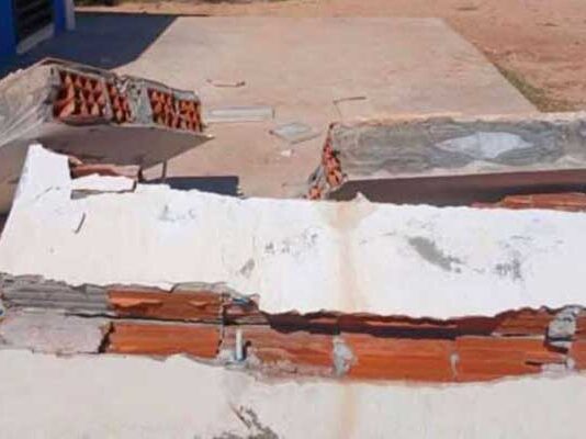 Tunisie: effondrement partiel du mur de l’école primaire de Zaafrana