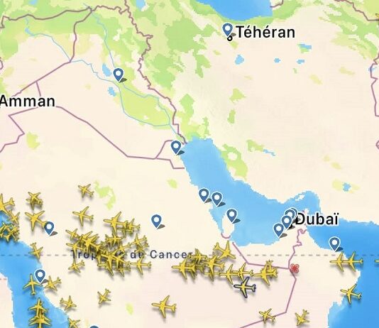 Escalade militaire au Moyen-Orient : plusieurs pays ferment leur espace aérien