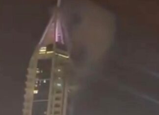 Dubaï : un immeuble de Dubai Marina touché par des débris après l’interception d’un missile