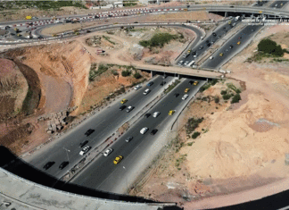 Entrée sud de Tunis : travaux du pont terminés en trois jours, trafic paralysé