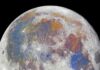 La Lune n’est pas grise : les scientifiques dévoilent sa véritable palette de couleurs