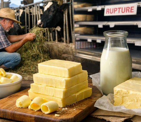 Tunisie : pénurie de beurre, les causes d’une disparition inquiétante