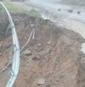 Jendouba : glissement de terrain dangereux