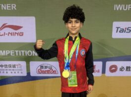 Exploit historique : Hamza Hammami sacré champion du monde junior de kung-fu à 11 ans