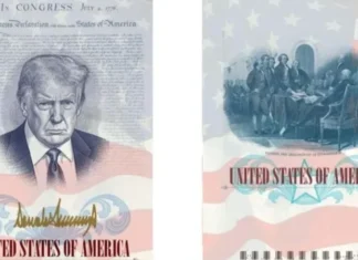 Donald Trump figure pour la première fois sur des passeports américains
