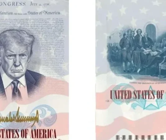 Donald Trump figure pour la première fois sur des passeports américains