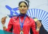 Championnats d’Afrique d’haltérophilie : trois médailles d’or pour Chaima Rahmouni