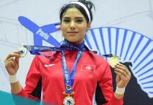 Championnats d’Afrique d’haltérophilie : trois médailles d’or pour Chaima Rahmouni