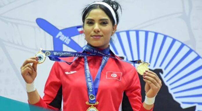 Championnats d’Afrique d’haltérophilie : trois médailles d’or pour Chaima Rahmouni