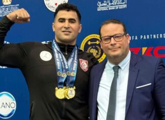 Aymen Bacha brille en Égypte : trois médailles d’or en haltérophilie
