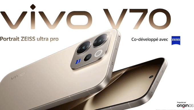La marque technologique mondiale vivo lance, en Tunisie, ses nouveaux smartphones : la série V70 et la série Y31