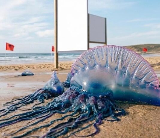 Tunisie : trois apparitions du Physalia physalis signalées sur les côtes en quelques jours