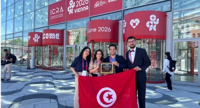 Tunisie : le club de robotique de l’INSAT sacré meilleur club au monde à Vienne