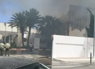 Zaghouan : important incendie dans un laboratoire de fabrication de médicaments