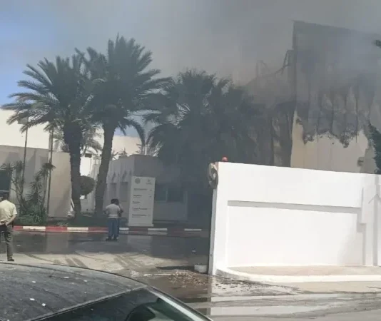 Zaghouan : important incendie dans un laboratoire de fabrication de médicaments