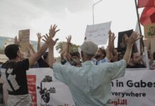 Gabès : 13 militants écologistes devant la justice pour un sit-in contre la pollution
