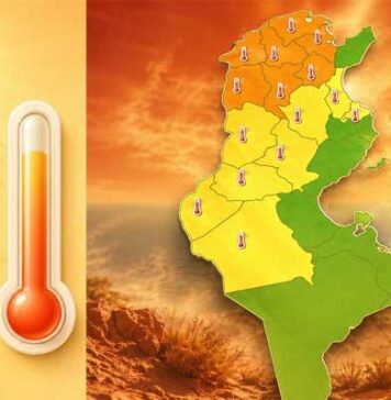 Vigilance météo: quatre gouvernorats en orange, onze autres en jaune vendredi
