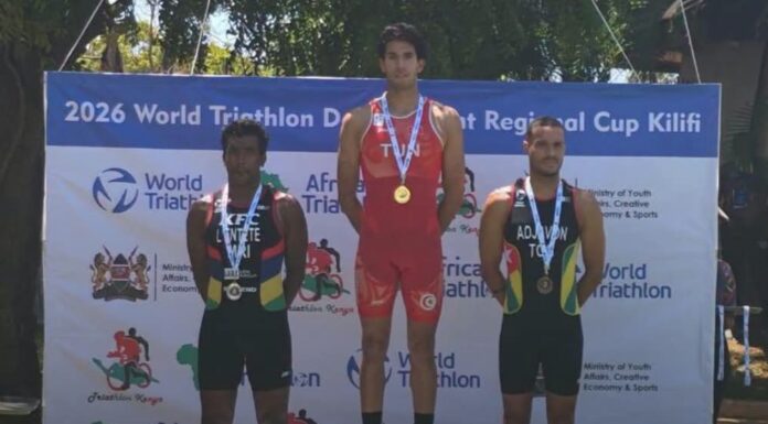 Tunisie : deux médailles d’or en triathlon à Kilifi au Kenya