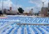Sousse : saisie de plus de 73 000 bouteilles d’eau minérale dans un entrepôt anarchique